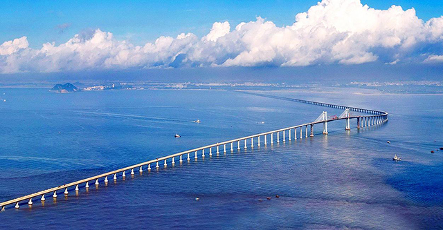 Chinese 10 Most Beautiful Highways-Hangzhou Bay Bridge