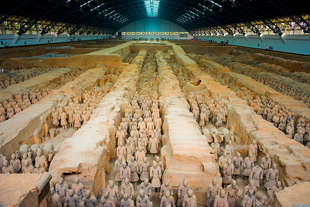 qin dynasty of china-Terracotta Warriors