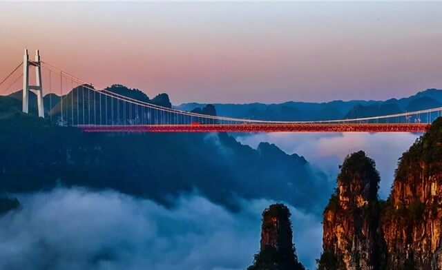 The 10 Most Beautiful Highways In China-Xiangxi Aizhai Bridge