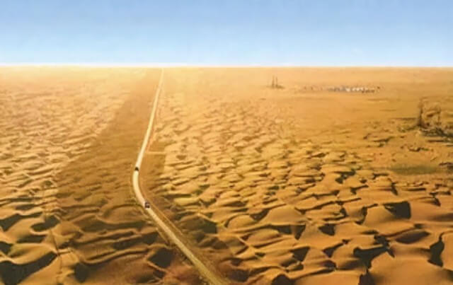 The 10 Most Beautiful Highways In China-Tarim Desert Highway