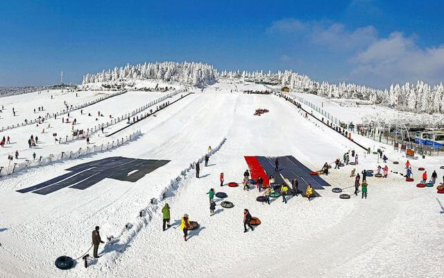 China's Top 10 Summer Ski Resorts-Chongqing Wulong Fairy Mountain Ski Resort