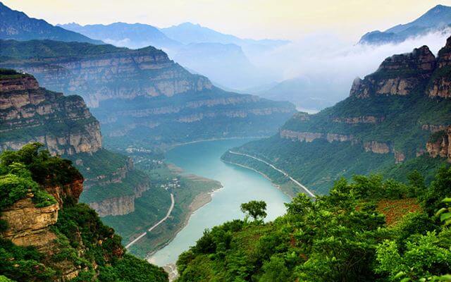 Top 10 Rock Climbing Sites in China-Taihang Grand Canyon tourist attraction