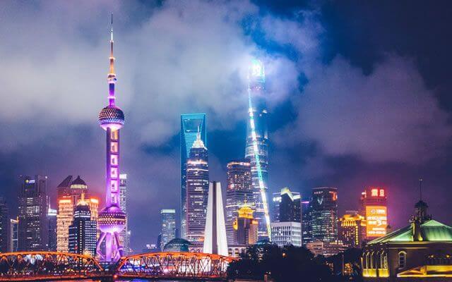 Top 10 Night View TV Towers in China-Oriental Pearl TV Tower