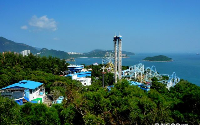 Top 10 Amusement Parks In China-Hong Kong Ocean Park