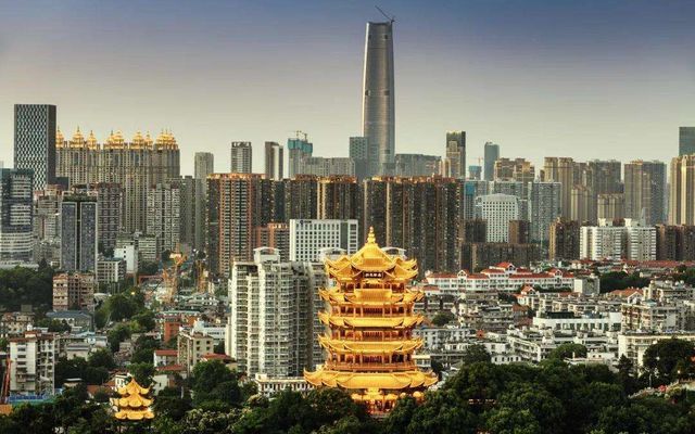 beautiful buildings in wuhan