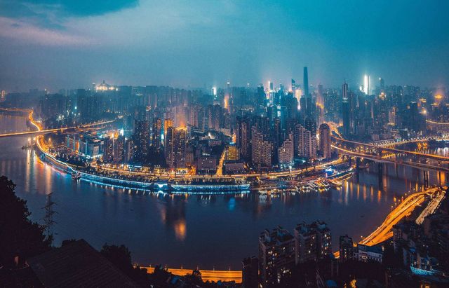 Top 10 Cities With Night Views In China-chongqing