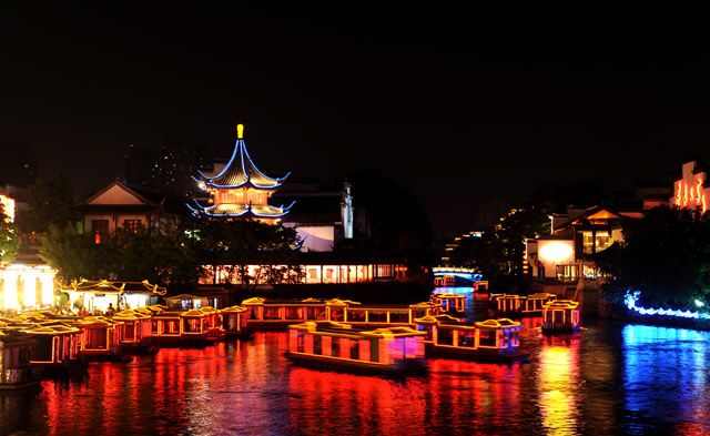 Top 10 Cities With Night Views In China-nanjing