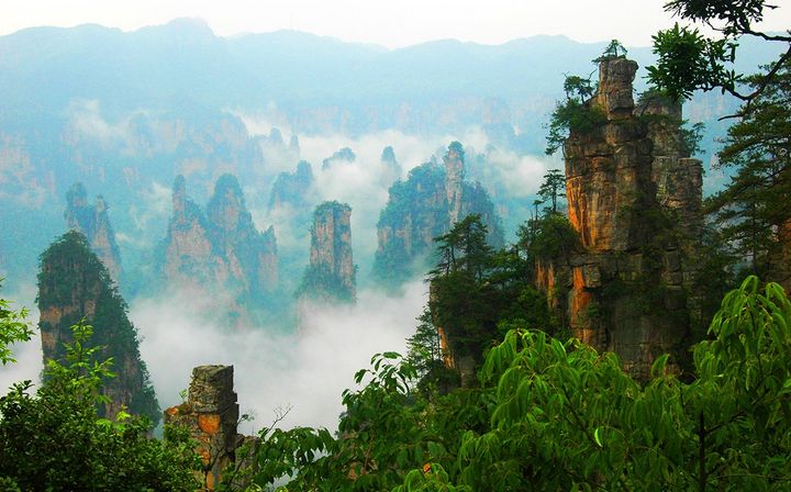 Top 10 Most Beautiful Scenic Spots in China-zhangjiajie