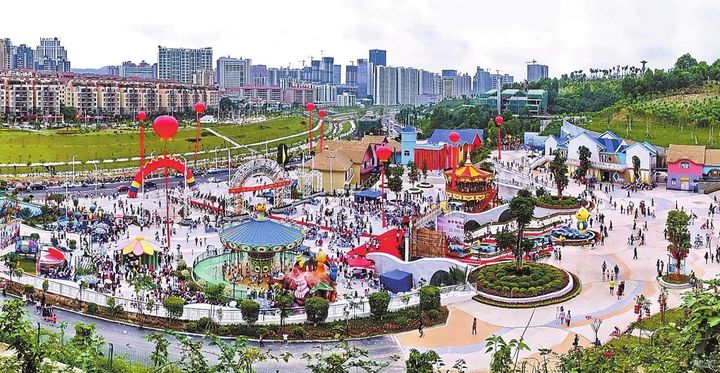 Top 10 Theme Parks In China-menghuanleyuan