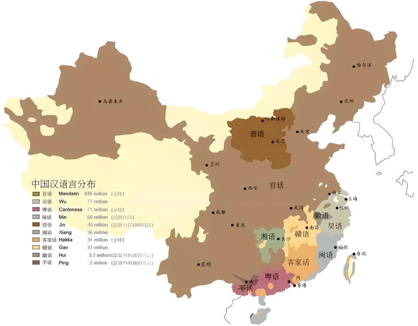 Top Ten Chinese Dialects